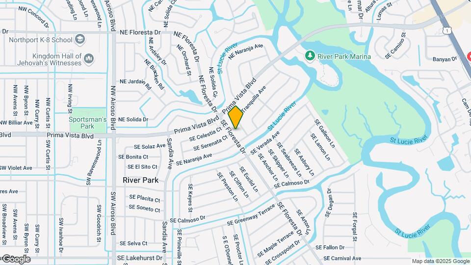 189 SE Floresta Dr Map and Location Details