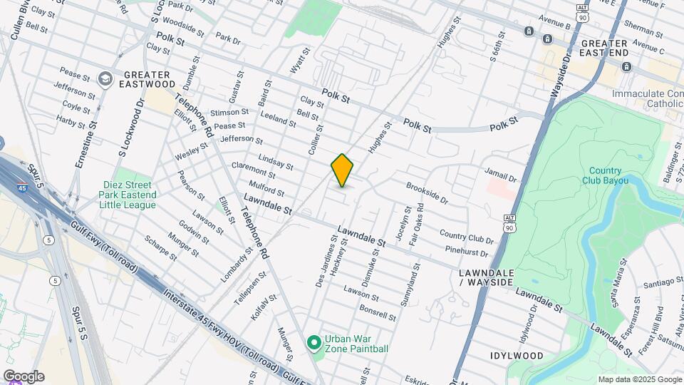 5443 Camaguey St Map and Location Details