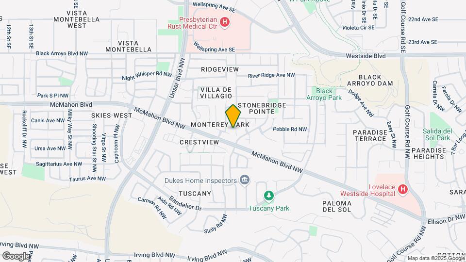 10719 Stonebrook Pl NW Map and Location Details