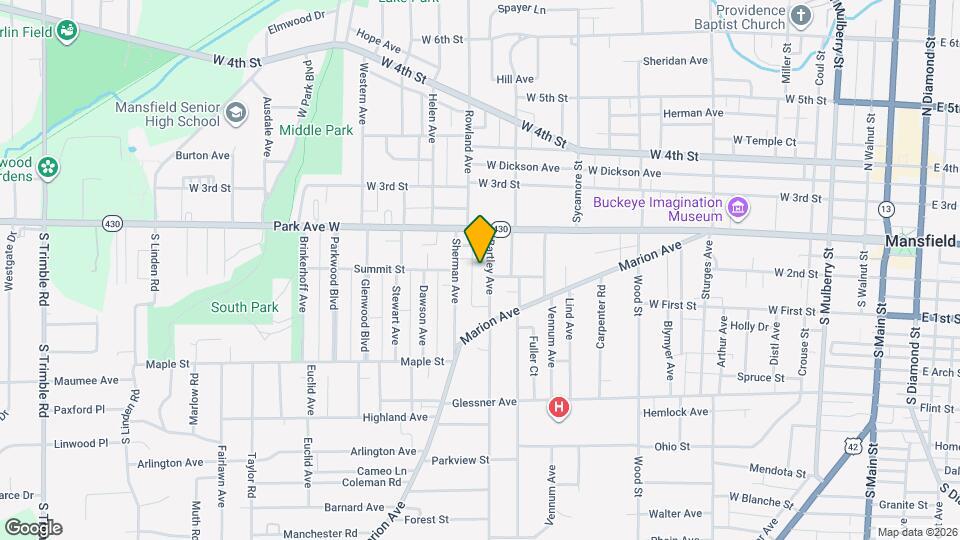 46 Bartley Ave Map and Location Details