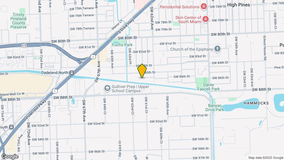 6290 SW 86th St Map and Location Details