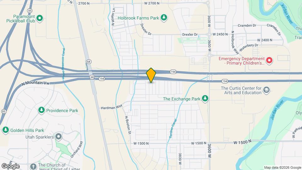 2052 N 4100 W Map and Location Details