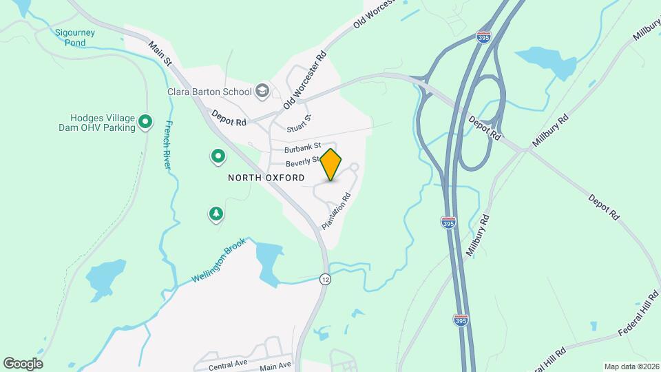 67 Plantation Rd Map and Location Details