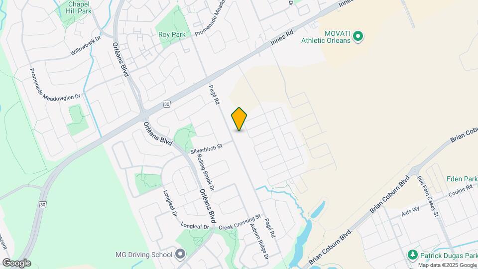 2411 Pagé Rd Map and Location Details