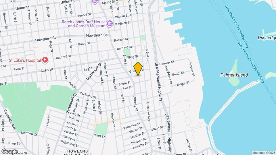 251 Purchase St, Unit 3 Map and Location Details