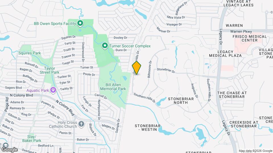 5556 Southern Hills Dr Map and Location Details