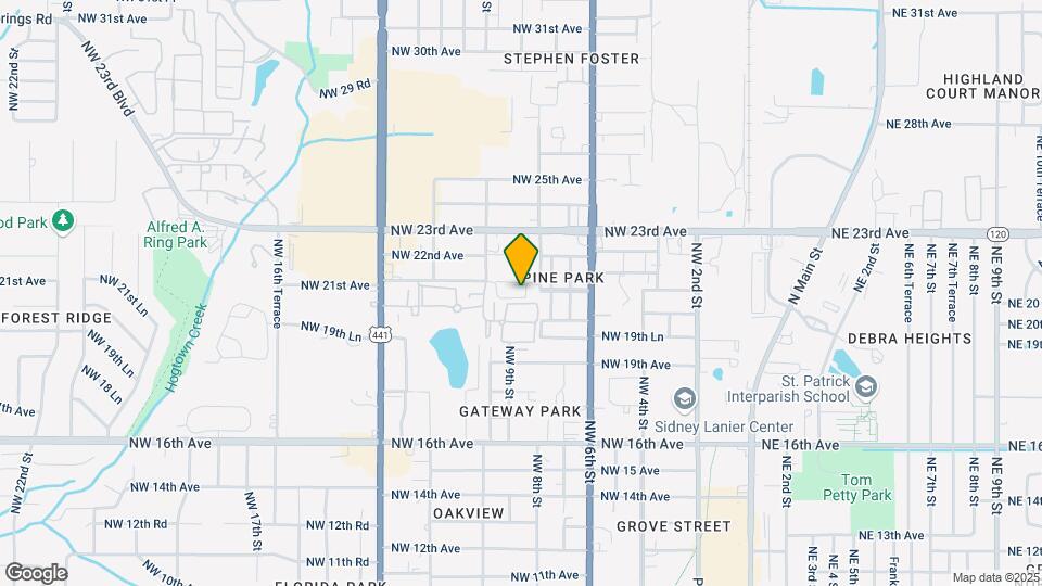 885 NW 21st Ave Map and Location Details