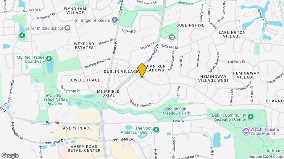 6085 Tara Hill Dr Map and Location Details