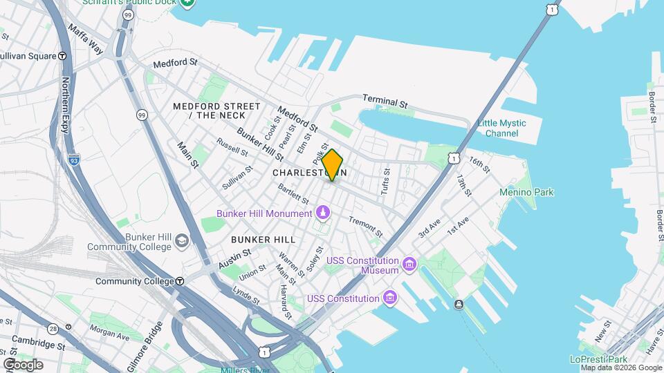 144 Bunker Hill St Map and Location Details