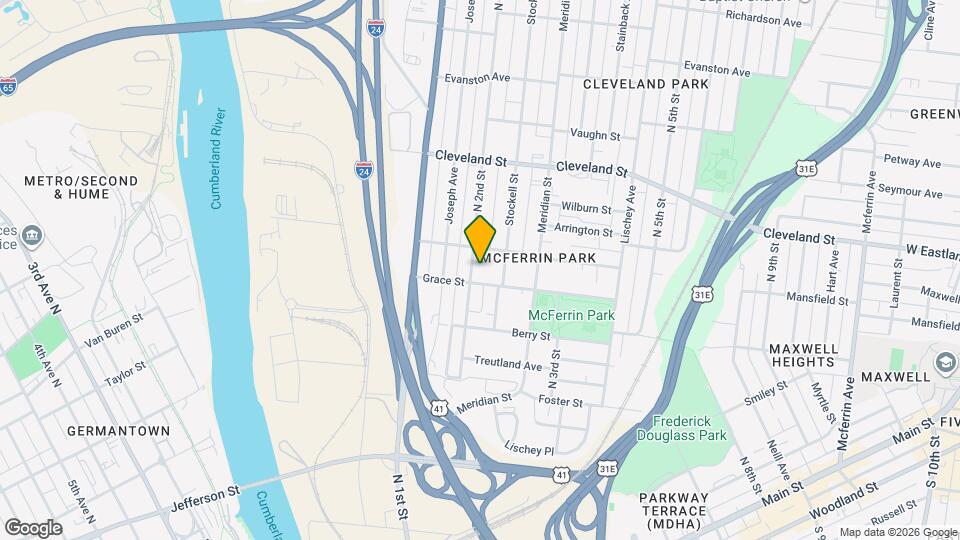 707 N 2nd St Map and Location Details