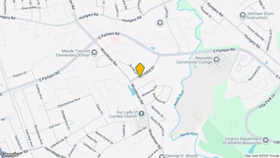 2201 Lydell Dr Map and Location Details