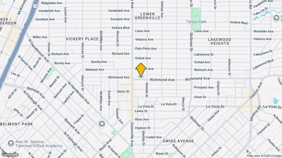 5727 Richmond Ave, Unit 303 Map and Location Details
