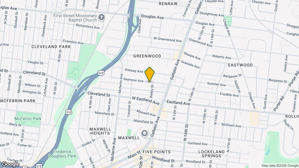 1026 Seymour Ave Map and Location Details