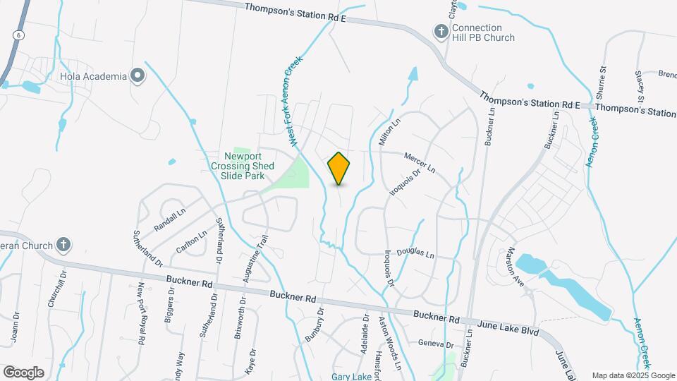 1035 Watauga Ct Map and Location Details