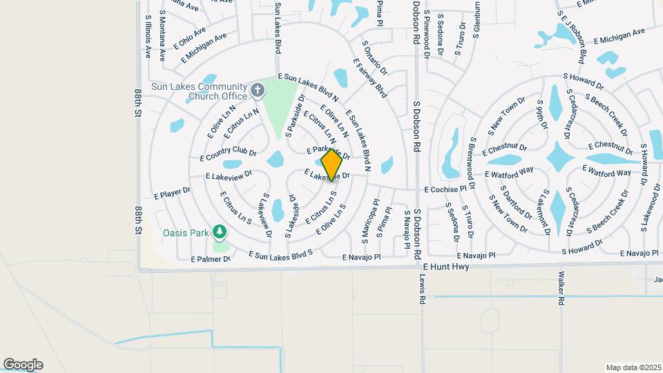 9342 E Citrus Ln S Map and Location Details