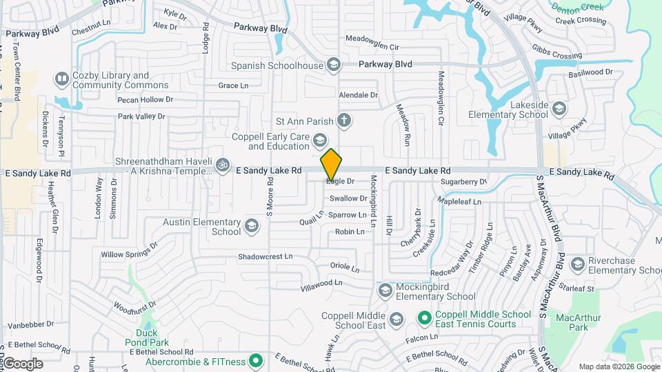 721 Eagle Dr Map and Location Details