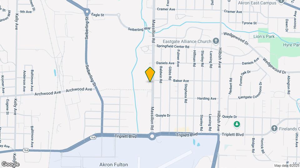 480 Massillon Rd Map and Location Details