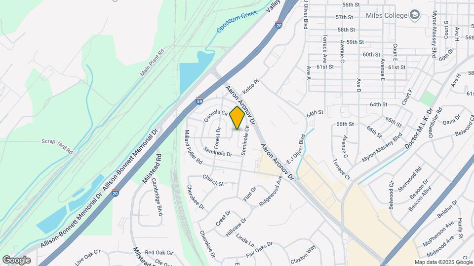 6605 Tensaw Ct Map and Location Details