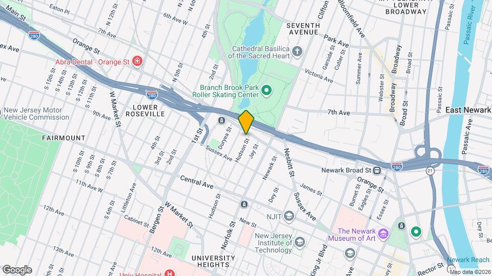 7-9 Hudson St Unit 1ST Mapa y Detalles de la Ubicación