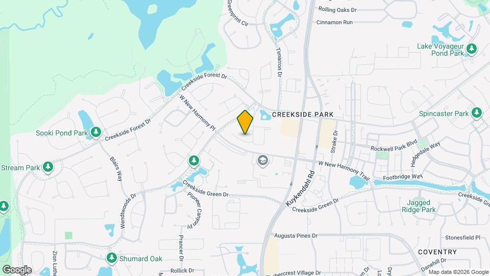 14 Whispering Thicket Pl Map and Location Details