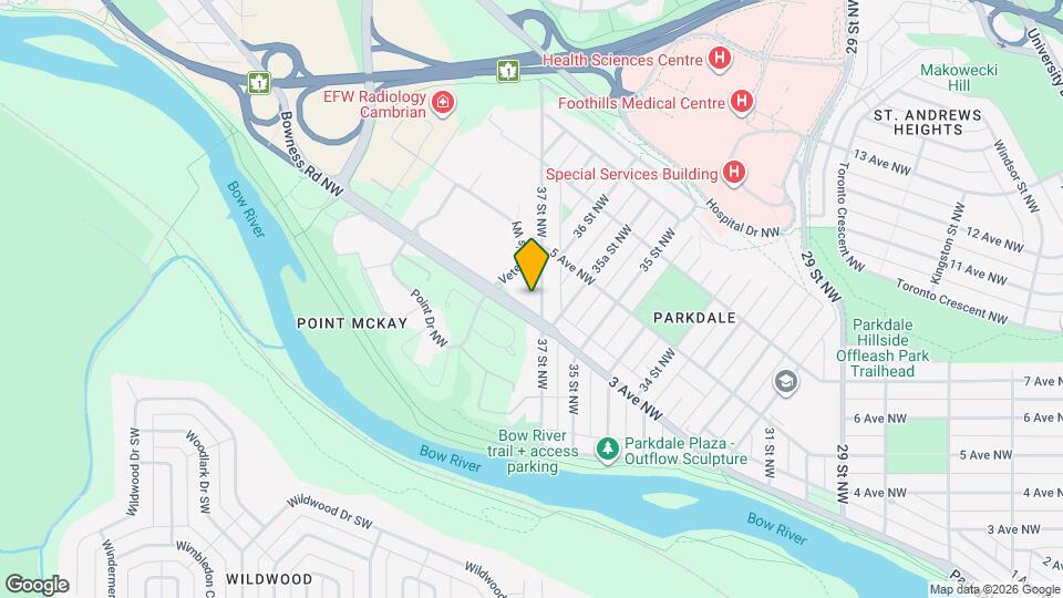 535 37 St NW Map and Location Details