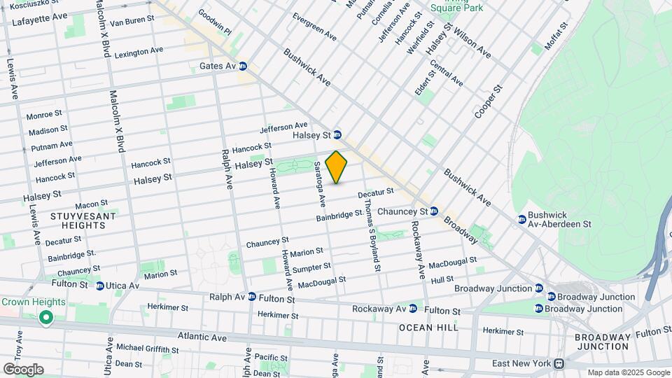 750 Macdonough St Mapa y Detalles de la Ubicación