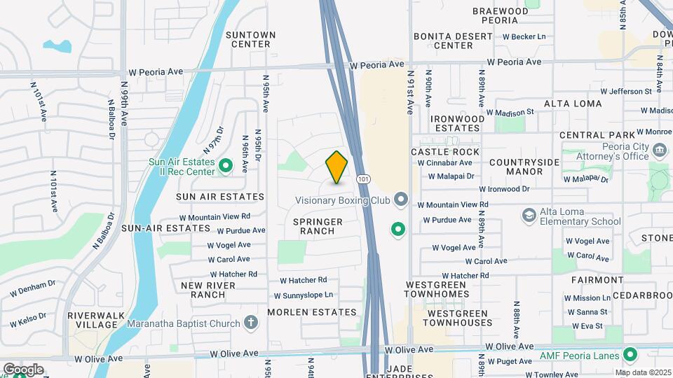 9252 W Ironwood Dr Map and Location Details