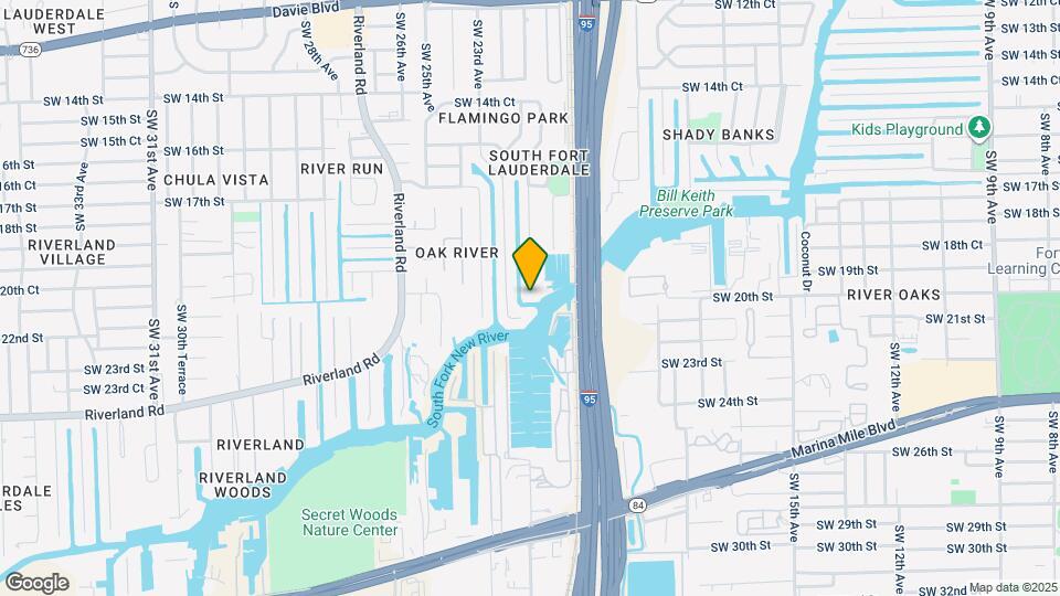 2051 SW 22nd Ave Map and Location Details