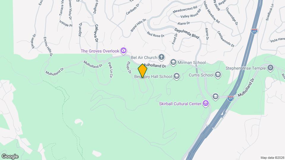 3067 Corda Dr Map and Location Details