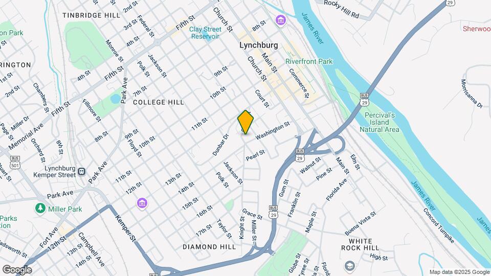 1314-1316 Harrison St Mapa y Detalles de la Ubicación