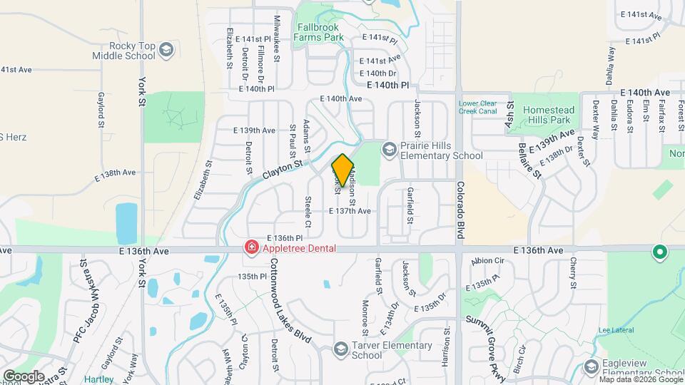 13742 Cook St Map and Location Details