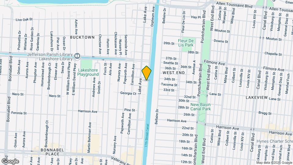 101 Rosebud St Map and Location Details