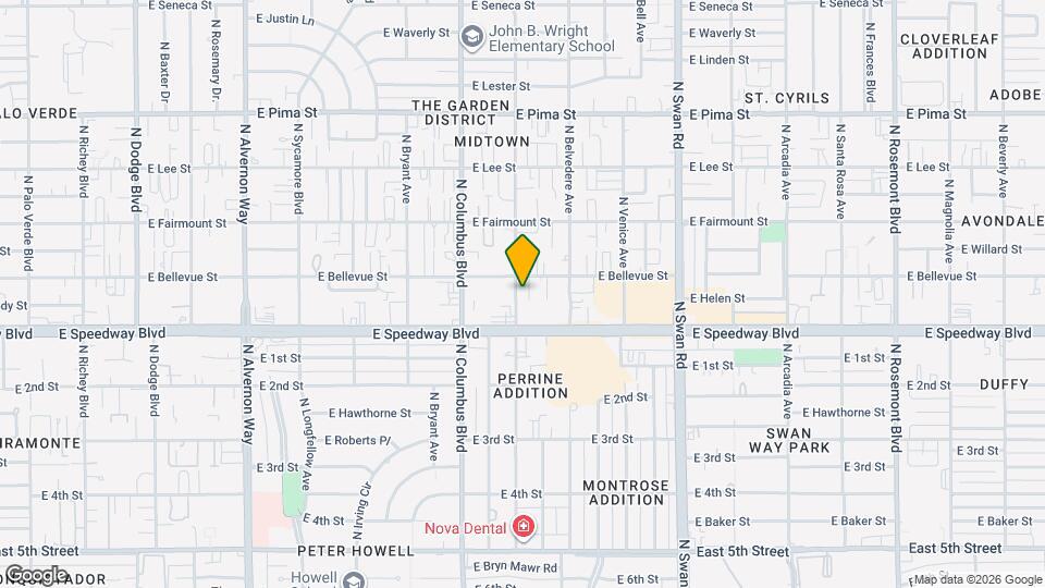 1150 N Catalina Ave, Unit 1150 N Catalina Ave Unit 3 Map and Location Details