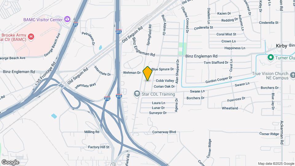 2522 Corian Glen Dr Map and Location Details