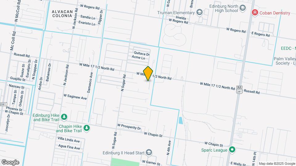 2103 Garden Ridge Dr Map and Location Details