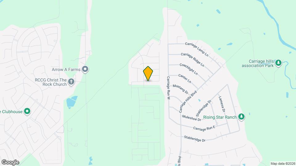 2553 Coho Dr Map and Location Details