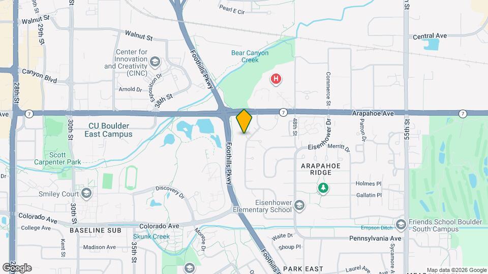 1515 Harrison Ave Mapa y Detalles de la Ubicación