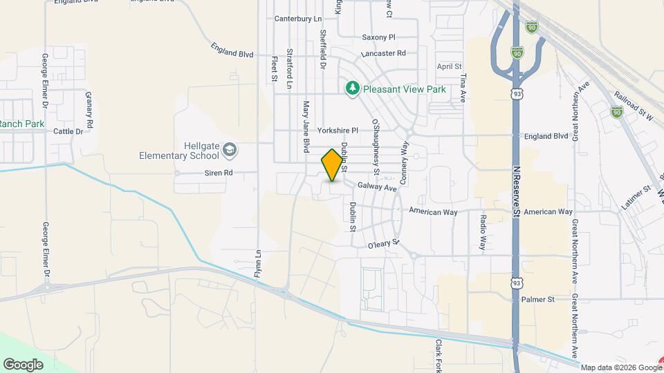 4115 Killarney Way Map and Location Details