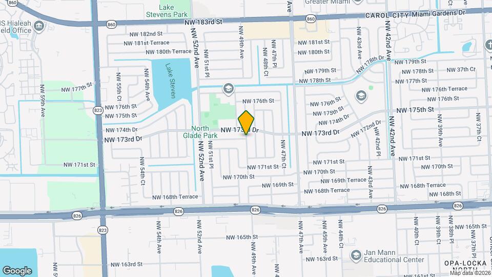 54XX NW 173rd St Mapa y Detalles de la Ubicación