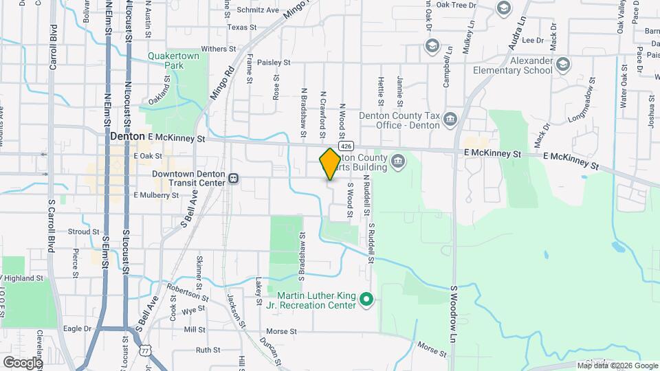 107 S Crawford St Map and Location Details