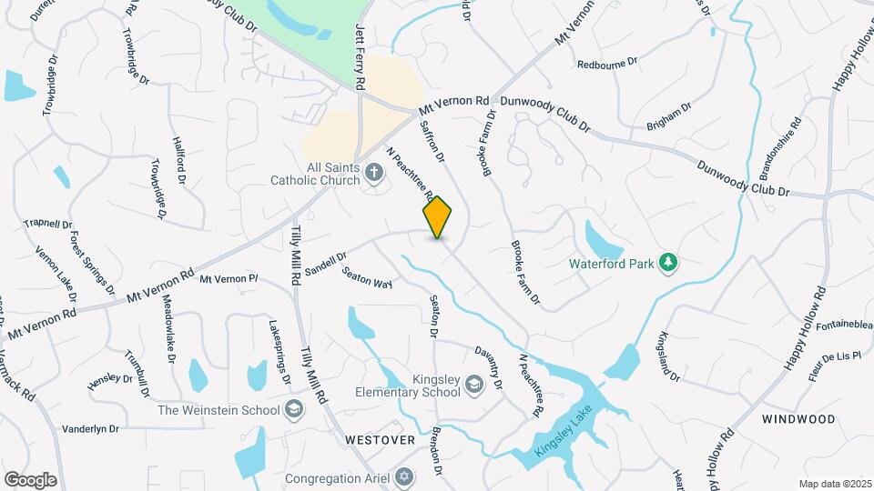 5440 N Peachtree Rd Map and Location Details