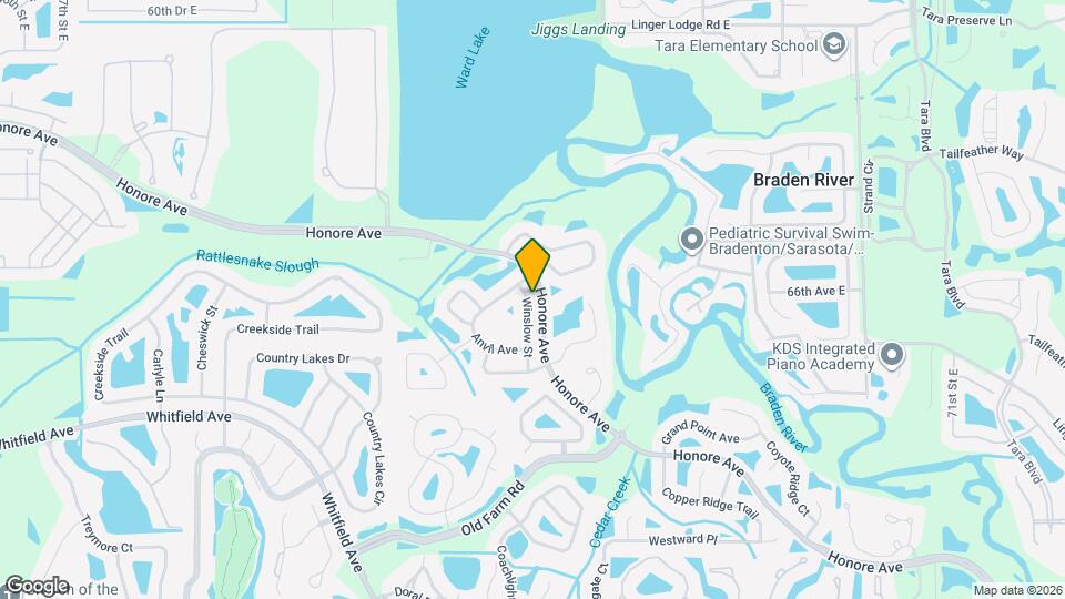 6809 Winslow St Map and Location Details