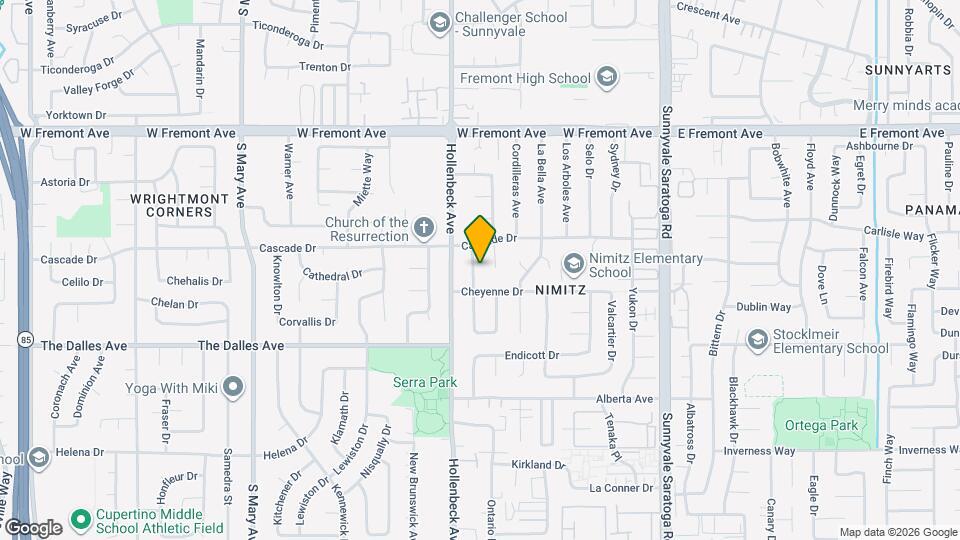 1426 Ormsby Dr Map and Location Details