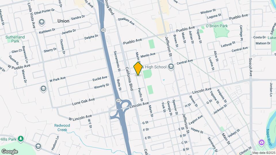 2570 Pacific St Map and Location Details