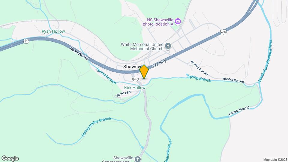290-292 Alleghany Spring Rd Map and Location Details
