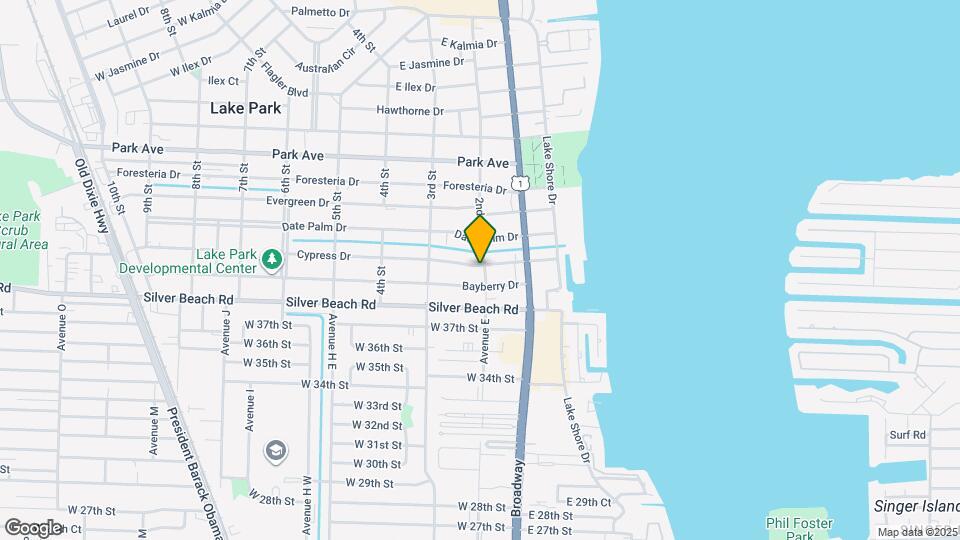 206 Cypress Dr Map and Location Details