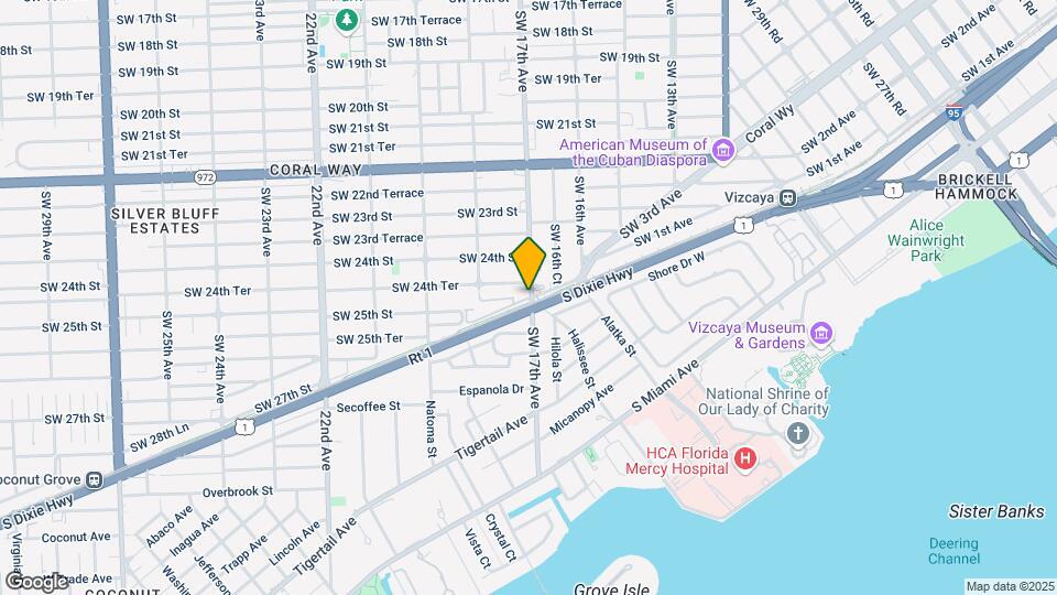 2496 SW 17th Ave Map and Location Details