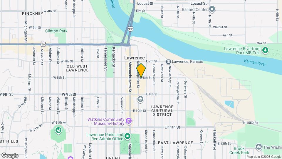 800 Lofts Map and Location Details