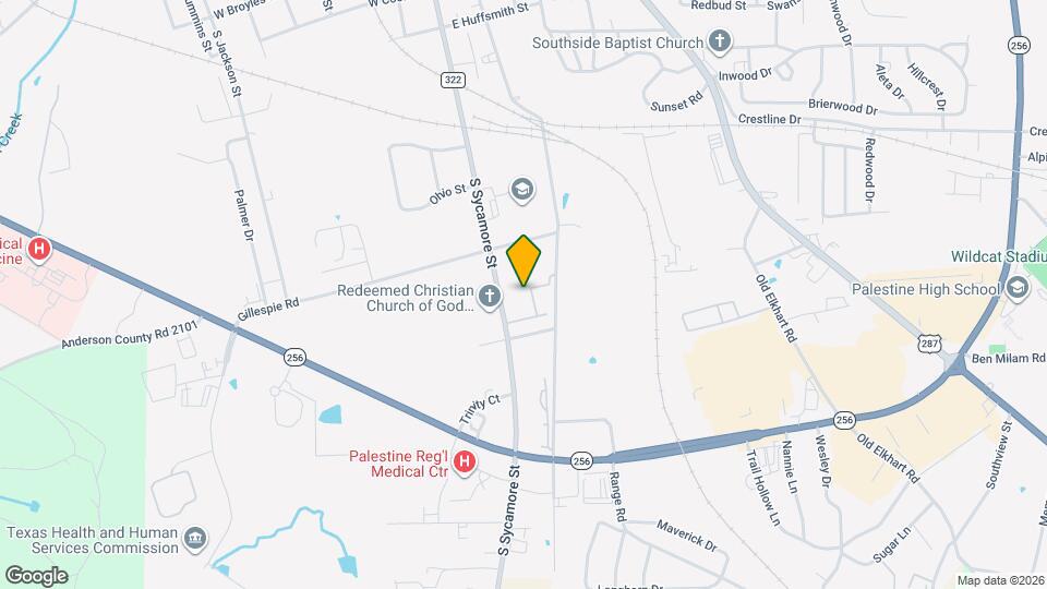 Treehouse Apartments Map and Location Details