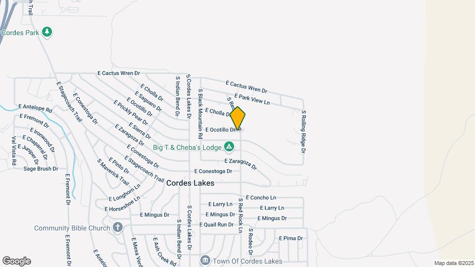 20689 E Ocotillo Dr Map and Location Details